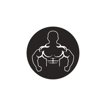 fitness vector icon illustration logo template