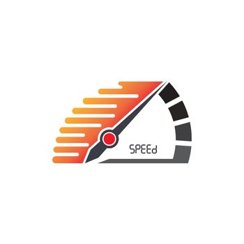 speed meter vector logo