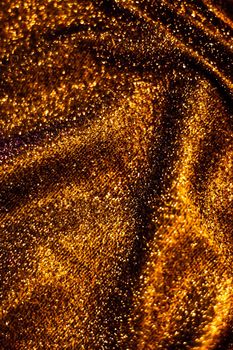 Bronze holiday sparkling glitter abstract background, luxury shiny fabric material for glamour design and festive invitation