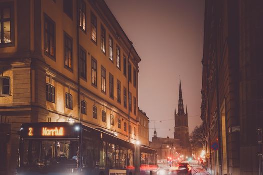 Stockholms Gumla Tan and Night view