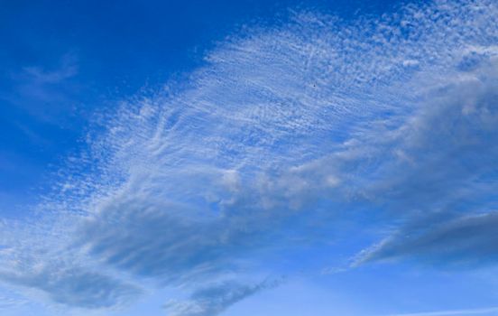 Sky with Altocumulus clouds in Spain