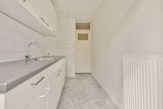 Small kitchen in apartment