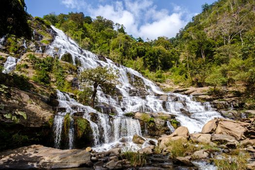 Mae Ya Waterfall Doi Inthanon national park Thailand Chiang Mai