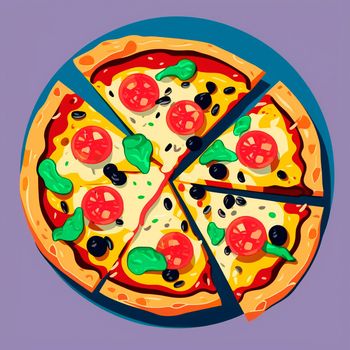 Pizza illustration