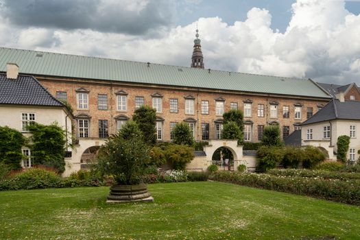 The Garden of the Royal Library in Copenhagen, Denmark