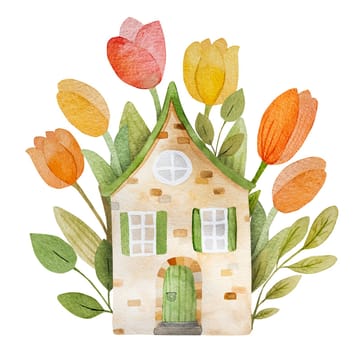 Spring house painting