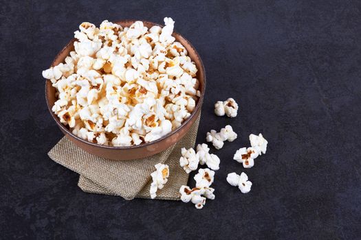 Popcorn in bowl food 