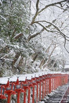 Kifune shrine winter