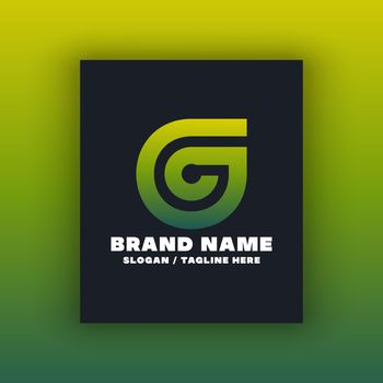 Letter G logo design template