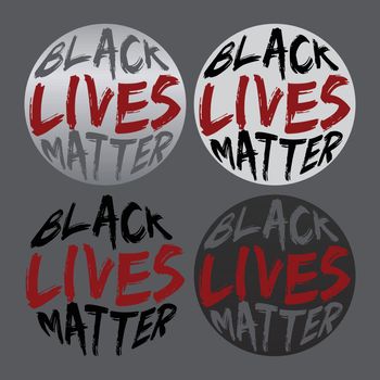BLACK LIVES MATTER, lettering typography design artwork collection. 