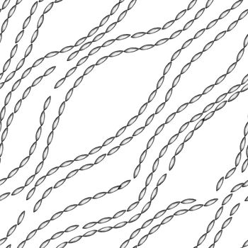 Hand drawn small knit design seamless pattern. Ink texture with knitting.
