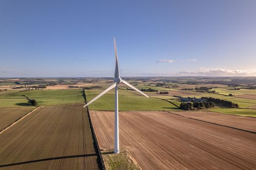 Wind Turbine Used to Generate Renewable Green Electricity