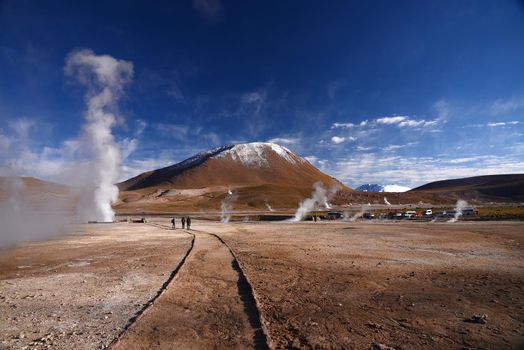 geyser in chile