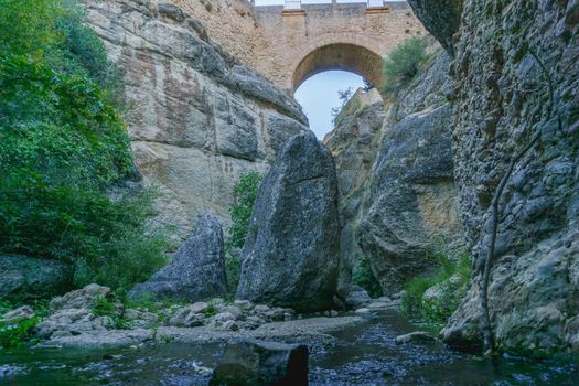 old bridge of Ronda,Andalucia,Spain