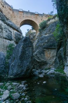 old bridge of Ronda,Andalucia,Spain