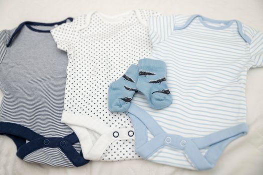 Baby clothes bodysuits and socks for newborn baby