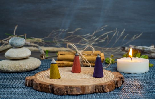 incense with smoke zen images