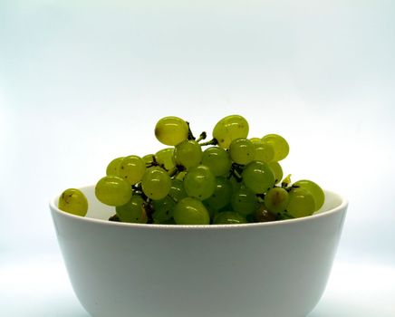 Grapes in a bowl. 