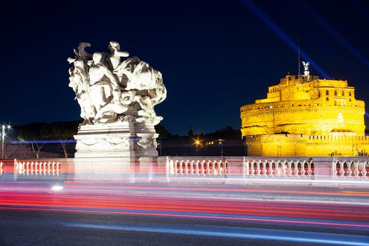 The Mausoleum of Hadrian, usually known as Castel Sant'Angelo, Rome