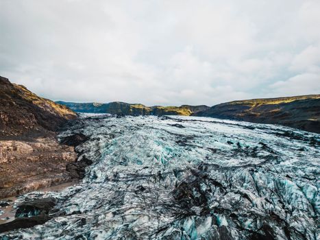 Pollution affecting glaciers in Iceland, slowly disappearing