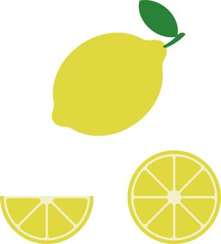Lemon, vector. 