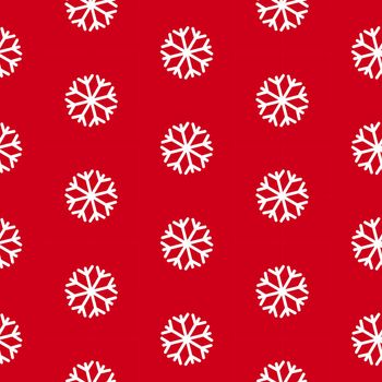 Snowflakes, seamless pattern, vector.