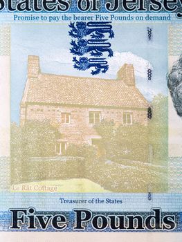 Le Rat Cottage from Jersey money - Pounds