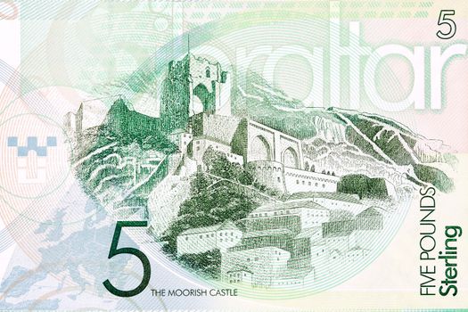 Moorish Castle from Gibraltar money