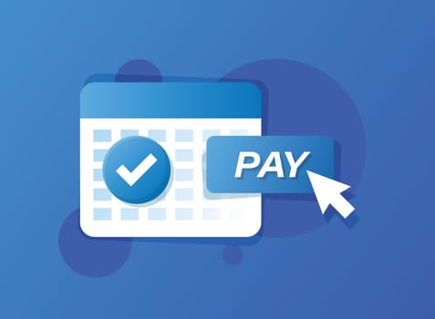 Success approved payment icon in flat style. Check mark notification vector illustration on isolated background. Invoice payday sign business concept.