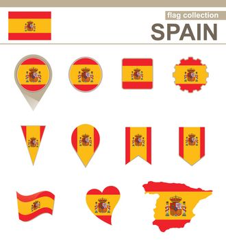 Spain Flag Collection