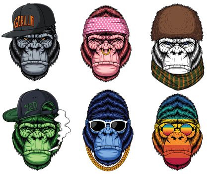 Gorilla fashion set collection