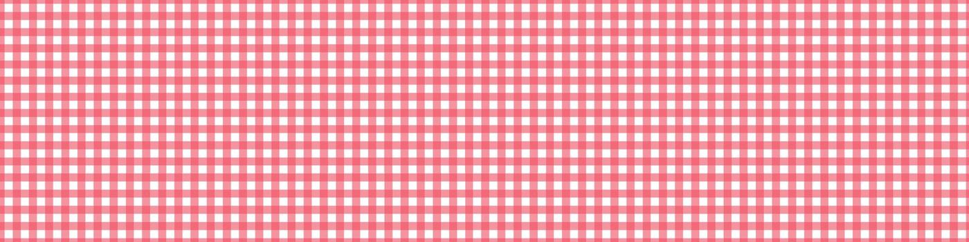 Red Picnic vichy pattern. Tablecloth for table. Square texture for gingham or cloth. Vector illustration