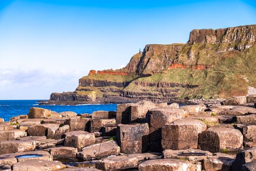 The Giant's Causeway by Bushmills in Northern Ireland, United Kingdom