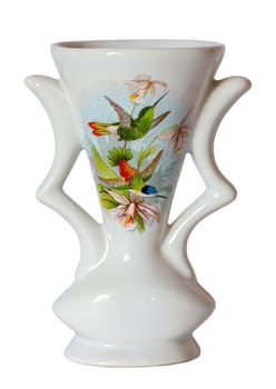 Antique French wedding or marriage vase