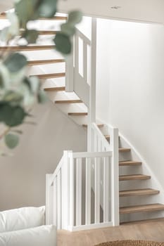 Minimalistic staircase in the house