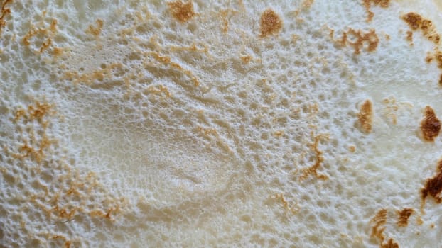Texture of thin traditional freshly baked homemade oriental bread.