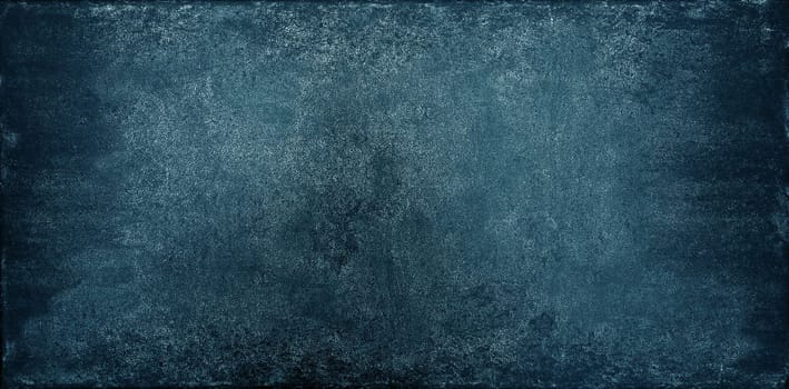 Grunge blue uneven stone texture background with cracks and stains