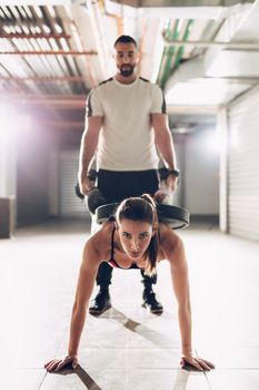 Couple At The Cross Training