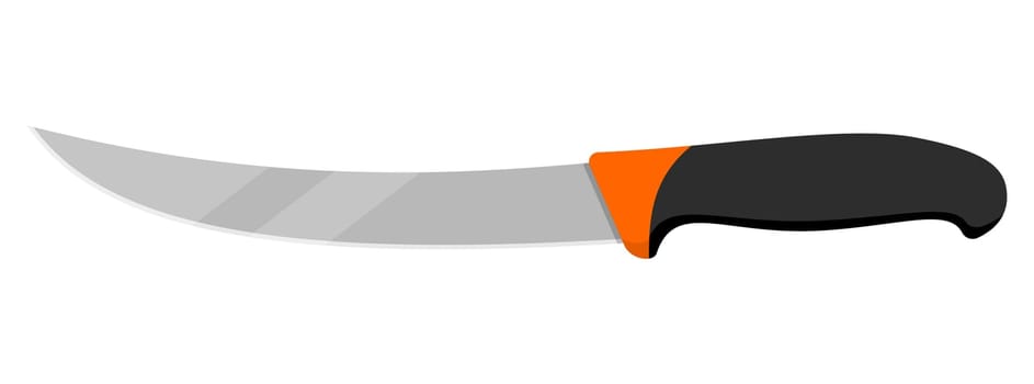 Knife icon. Kitchen knife for cooking. Isolated knife symbol.
