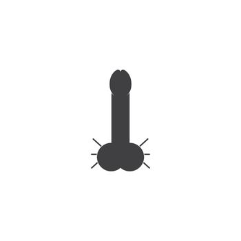 Penis logo vector