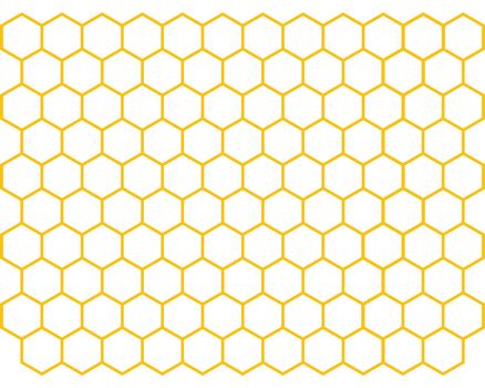 Honeycomb illustration design