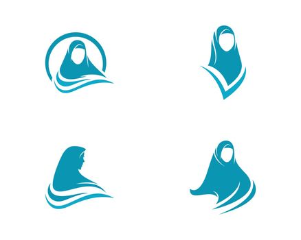 Muslimah hijab vector illustration