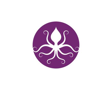 octopus vector icon illustration
