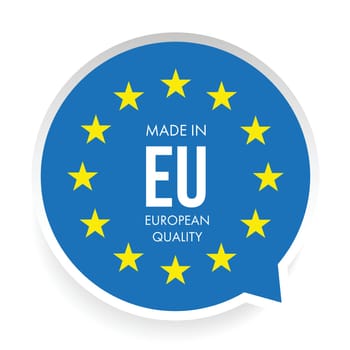 Made in EU European Union logo flag