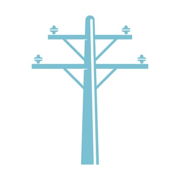 Electric pole icon design