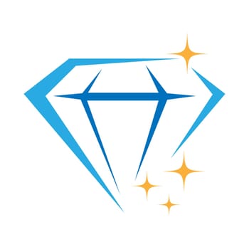 Diamond jewelery icon design
