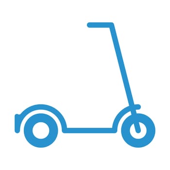 Electric scooter icon design