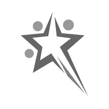 Star logo icon design