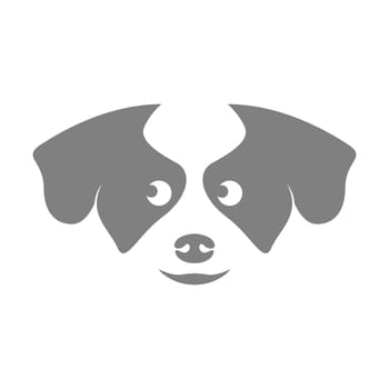 Puppy icon logo design