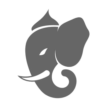 Elephant icon logo design